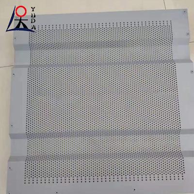 China Road Noise Barrier Outdoor Acrylic Noise Barrier Metal Panel Sound Proof Barrier for sale