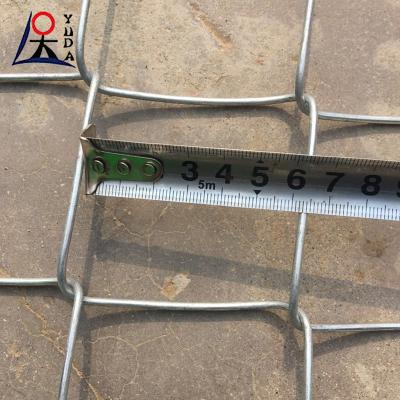 China 8 ft Chain Link Fence Panels gegalvaniseerd Chain Security Draad hek Te koop