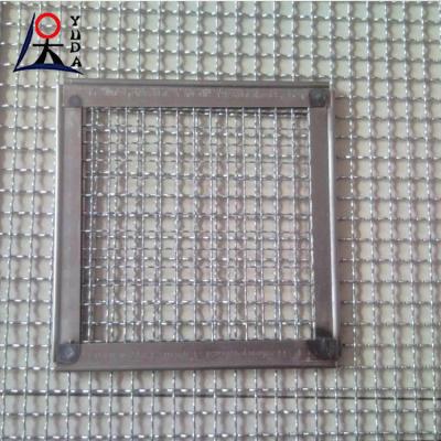 China Square Hole Crimped Sieving Wire Galvanized Net Mining Vibrating Screen Mesh for sale