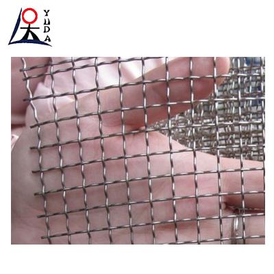 China High Temperature Metal Crimped Wire Mesh Square Hole Screen Net for sale