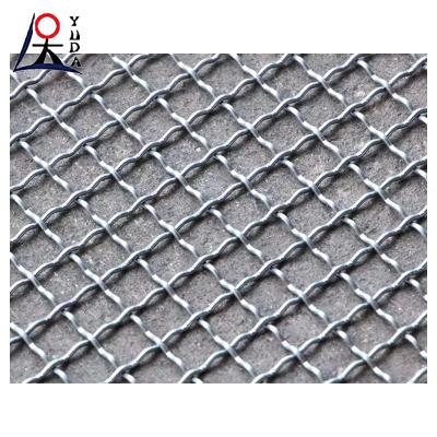 China Gegalvaniseerde weefsel Vibrating Screen Draad Mesh Lock Crimp Draad Mesh Square Mesh Te koop