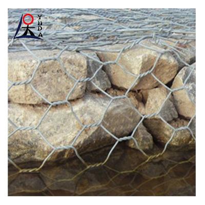 China Hexagonal Wire Mesh Gabion Fence Panels Welded Stone Cage Gabion Mesh for sale