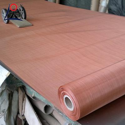 China Fine Red Copper Wire Mesh Protection Wear resistance Decorative Brass Mesh Screen for sale