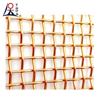 Cina Netting Copper Woven Wire Mesh Tape Bronze Wire Net Buona conduttività in vendita