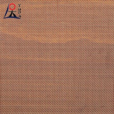 China Superfine Red Shield Copper Mesh Screen Decorative Brass Wire Mesh for sale