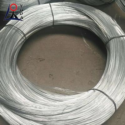 China 2.2 mm alambre de hierro galvanizado Bwg18 alambre tejido de alta capa de zinc en venta