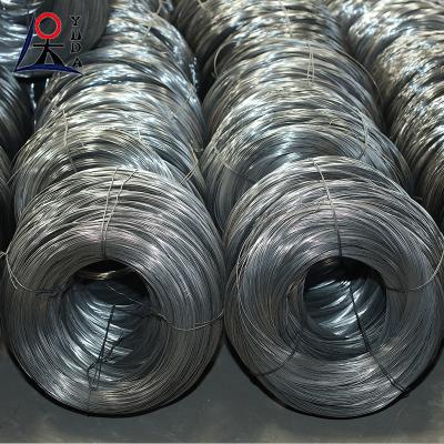 China Zwarte gegalvaniseerde draad 18 Gauge gegalvaniseerde baling laag karton staaldraad Te koop