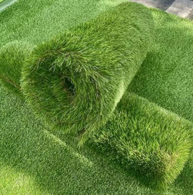 China Jardín Paisaje Césped artificial Césped sintético Alfombra de hierba artificial en venta