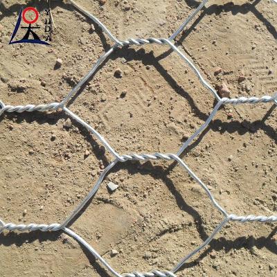 Cina Hexagon reticolare rete di filo di sostegno per la parete tessuto Gabion Box Gabion Basket in vendita