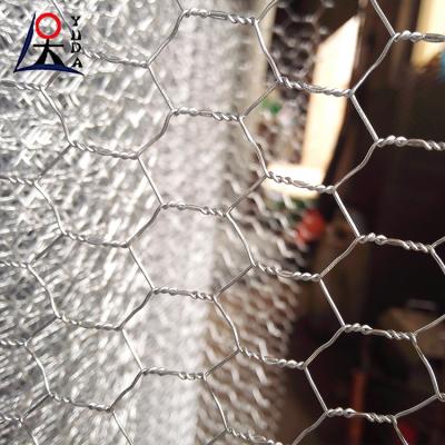 China Revestido con PVC Tejido de malla hexagonal Galvanizado Gabion Box Gabion Pared de contención en venta