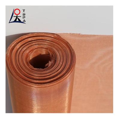 China Factory Direct Pure Copper Knitted Wire Mesh Pure Copper Mesh for sale