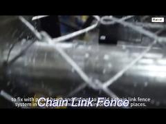 diamond iron wire mesh panel cyclone chain link fence