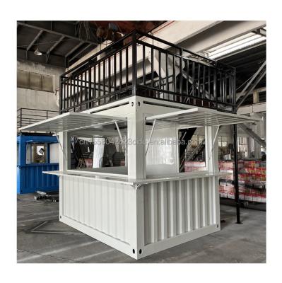 Cina Australian Standards Mobile Store Customized 10 Foot 20 Foot Mobile Container Pop-Up Coffee Bar con finestre in alluminio in vendita