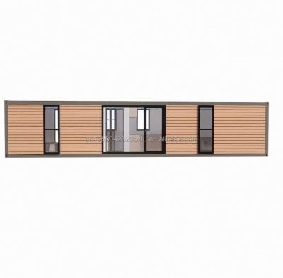 China Modern Simple Shop Customized 20f 40ft Prefabricated Expandable Wooden Container House with 2 Large Bedroom in Simple Style for sale