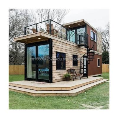 China Hotel 20ft-40ft Portable Wooden Container House Durable Sea Freight Container Renovation with Hotel Standard for sale