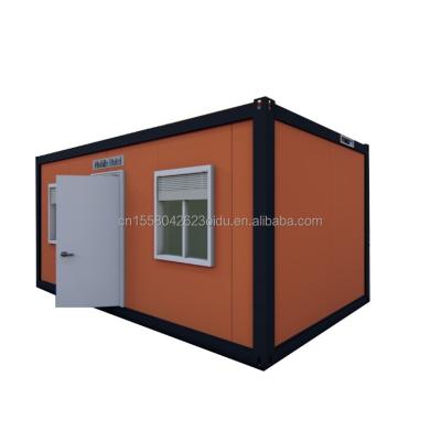 China Portable Steel Container House Prefabricated Mobile Warehouse for Construction Site Featuring Aluminum Alloy Windows for sale