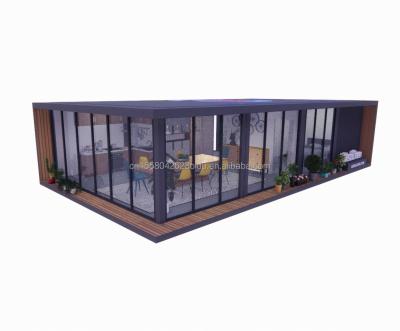 China Family Housing Solution 20FT Combination Flat Packaging Container with 2 Rooms and 3 Bedrooms Hotel Style for sale