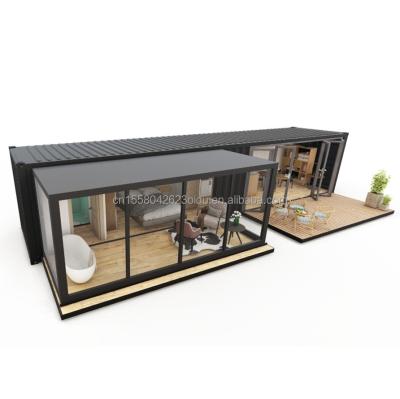 Cina Moderno Design Customized EU Standard Prefab Container House Acciaio Plegabile 2 camere da letto Container Case Alberghi Bagni in vendita