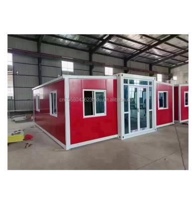 China Modernes Design 40ft Klapphaus mit gutem Preis und Aluminiumfenstern zu verkaufen