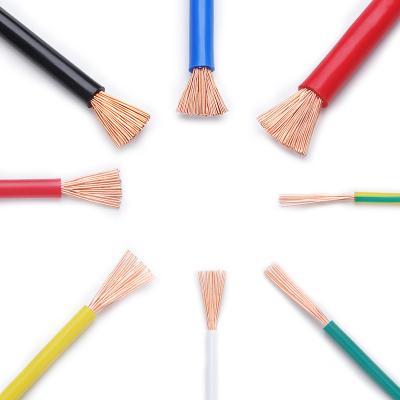 China Electrical Hardware Copper Wire Single Core PVC Insulated Flexible Electrical Wires Cables 6mm10mm BEYOND 2.5mm 4mm OPTICAL RANGE For Home for sale