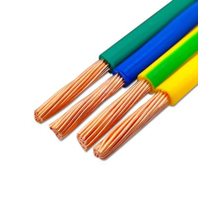 China Flexible BEYOND THE OPTICAL RANGE Household Appliances Electrical Wire PVC Insulated Housing Prices 6mm BEYOND THE OPTICAL RANGE Single Core 2.5mm 4mm Electrical Wire for sale