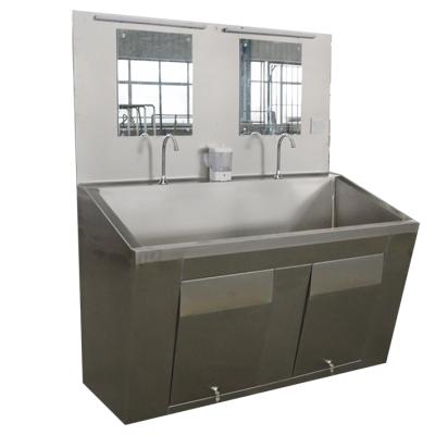 China Low Price Hospital Basin Hospital Hand Wash Stainless Steel Medical Sink for sale