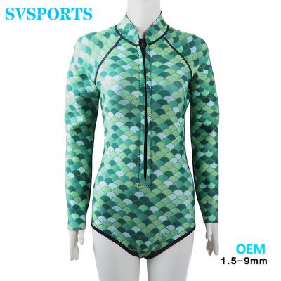 China Factory Nice Design 2mm Antibacterial Swimming And Surfing Short Women's Wetsuit for sale