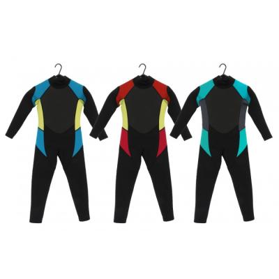 China DIVESTAR 3MM Antibacterial Neoprene Wetsuit Surfing Diving Wetsuit Keep Warm Back Zipper Children Kids Wetsuit for sale