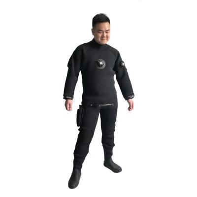 China DIVESTAR 6MM Cold Proof Heavy Submerged All-Dry Dry Suit Antibacterial Waterproof Wetsuit Neoprene Diving Suit for sale