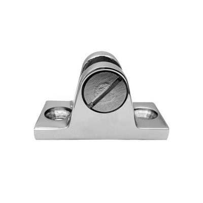 China Boat ; Marine ; Good Quality Angled Realse SS 316 Stainless Steel Boat Metal Mount Quick Deck Hinge For Bolt for sale