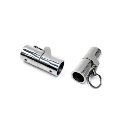 China Boat ; Marine ; SS 316 Stainless Steel 22mm 25mm Boat Rail Tube Fit Pipe Fittings Clamp Cinnector Swivel Fittings for sale