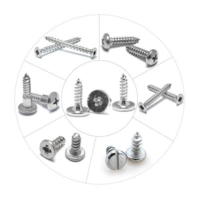 China Round 18-8 Stainless Steel Machine Drilling Set Self Tapping Pan CSK Oval Head Screw for sale