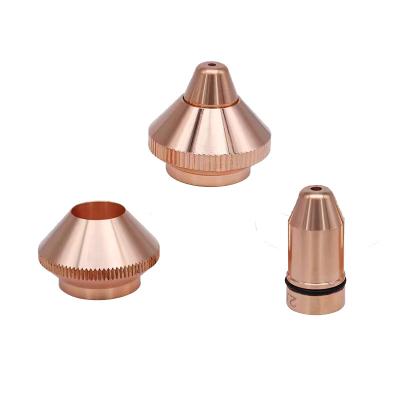 China Factory High Quality Bullet Lid Pedestal Spout Copper Base For Fiber Laser Cutting Machine for sale