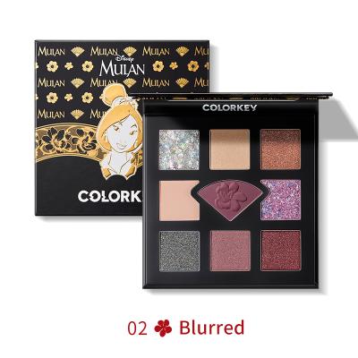 China EYE Colorkey and Hua Mulan Wholesale High Pigmented Matte Eye Shadows Set for sale