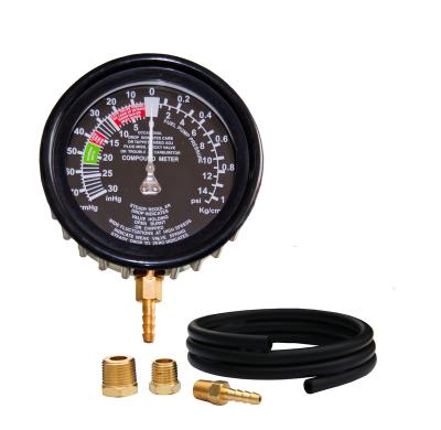 China Hafner Automotive Fuel Pressure Tester Made in Taiwan OEM ODM Available - 3.5 Inch Vacuum / Fuel Pressure Tester for sale