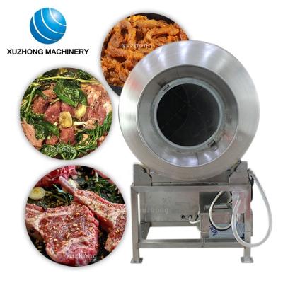 China Automatic Hot Dog Sausage Maker Machine Stainless Steel Meat Marinade Machine Mixer Beef Chicken Pork Vacuum Meat Tumbler Marinator Meat Processing Machinery for sale