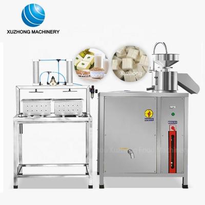 China Easily Cleaned Stainless Steel Tofu Soy Milk Making Machine Automatic Bean Curd Machine Soy Milk /Tofu Machine From Tofu Soy for sale