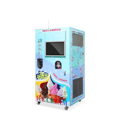 China Hot Selling Automatic Easy Operation Portable Ice Vending Machine Prices In Canton for sale