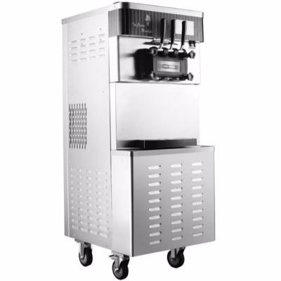 China Factory Good Quality Italian Snacks Ice Cream Machine Mobile Portable Soft Ice Cream Machine for sale