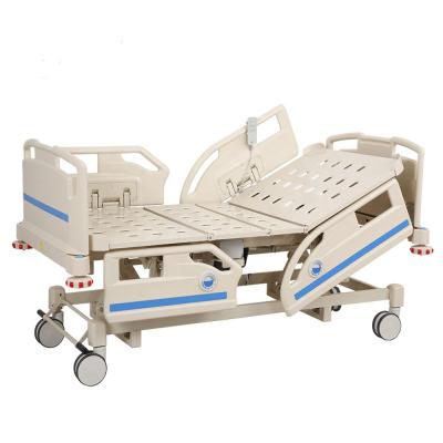 China ICU multifunctional triple function electric hospital beds for sale with control brakes for sale