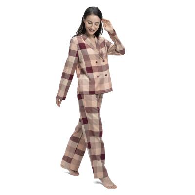 China Dropshipping Thermal Fashion New High Quality Ladies Female 2 Pieces Set Women Sleepwear Pajamas for sale