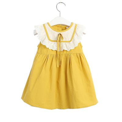 China Washable Ready To Ship Kids Dresses OEM ODM Factory Direct To Make Baby Clothes BSCI GMP Mill Kid Girl Casual Dress for sale