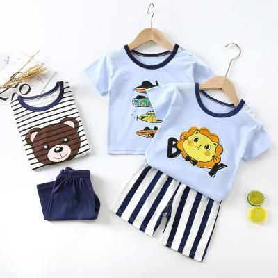 China Breathable OEM ODM direct factory make baby clothes baby clothing setsBSCI GMP milling baby boy's clothing sets for sale