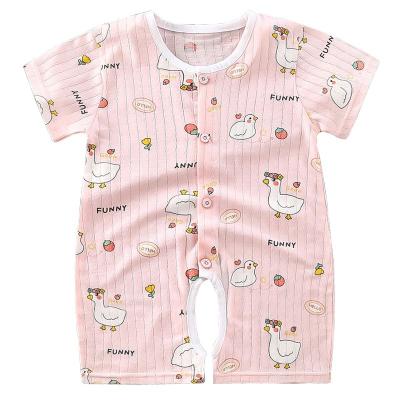 China Comfortable Baby Clothes Ready To Ship Summer OEM Stock Infant Jumpsuit Baby Clothing Sets Baby Clothes Baby Rompers for sale