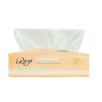 China Wholesale Pocket Tissue Factory Comfortable Soft Top Selling Cotton Rag Tissue Facial Pack for sale