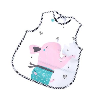 China Disposable Boys and Girls Thin Bibs Anti-Wearing Clothing Children's Waterproof Apron Baby Paint Bibs for sale