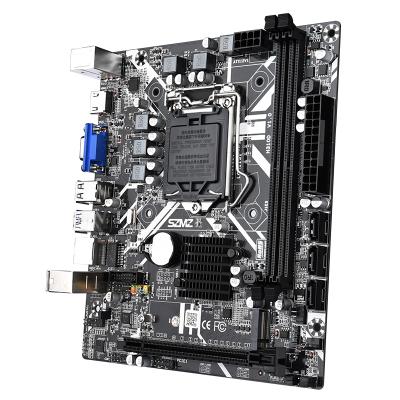 China High Quality Desktop Computer H310D 16GB DDR4 LGA1151 M ATX Black Gaming Desktop Motherboard for sale