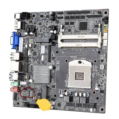 China mini game support i3/i5/i7 processors i3/i5/i7 double slots HM65 mobile itx motherboard support 16gb for sale