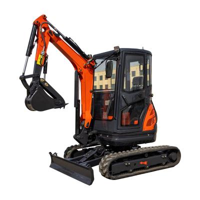 China Cabin Mini Digger Crawler Micro Excavator Building Material Store Construction Equipment for sale