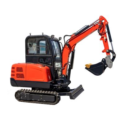 China Construction Material Stores Hydraulic Crawler Small Digger Mini Excavator And Attachments Manufacturer for sale